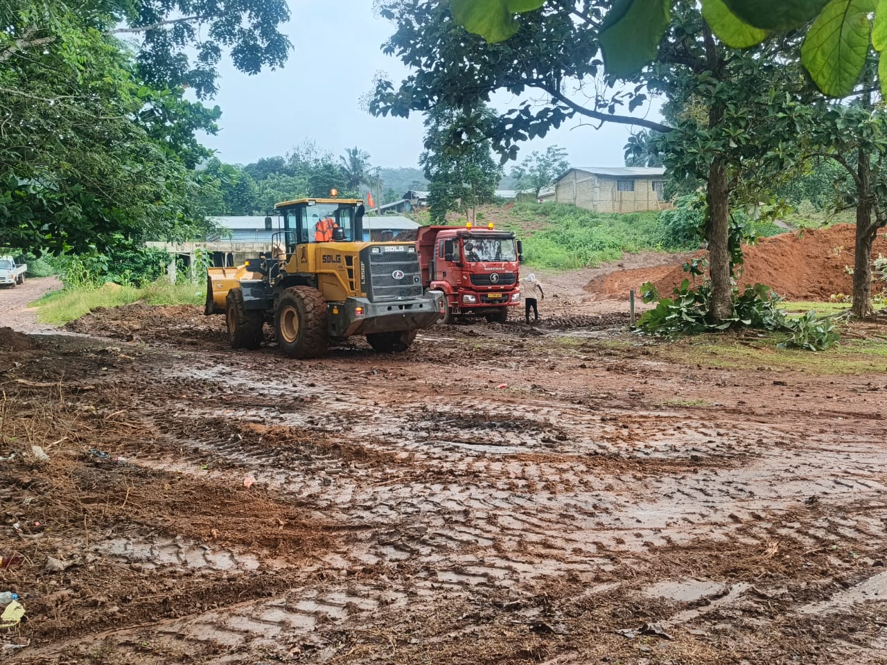 Construction of 6 unit class room block at New Yaakasi in the Aowin municipality